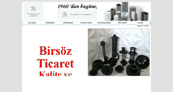 Desktop Screenshot of birsozticaret.com